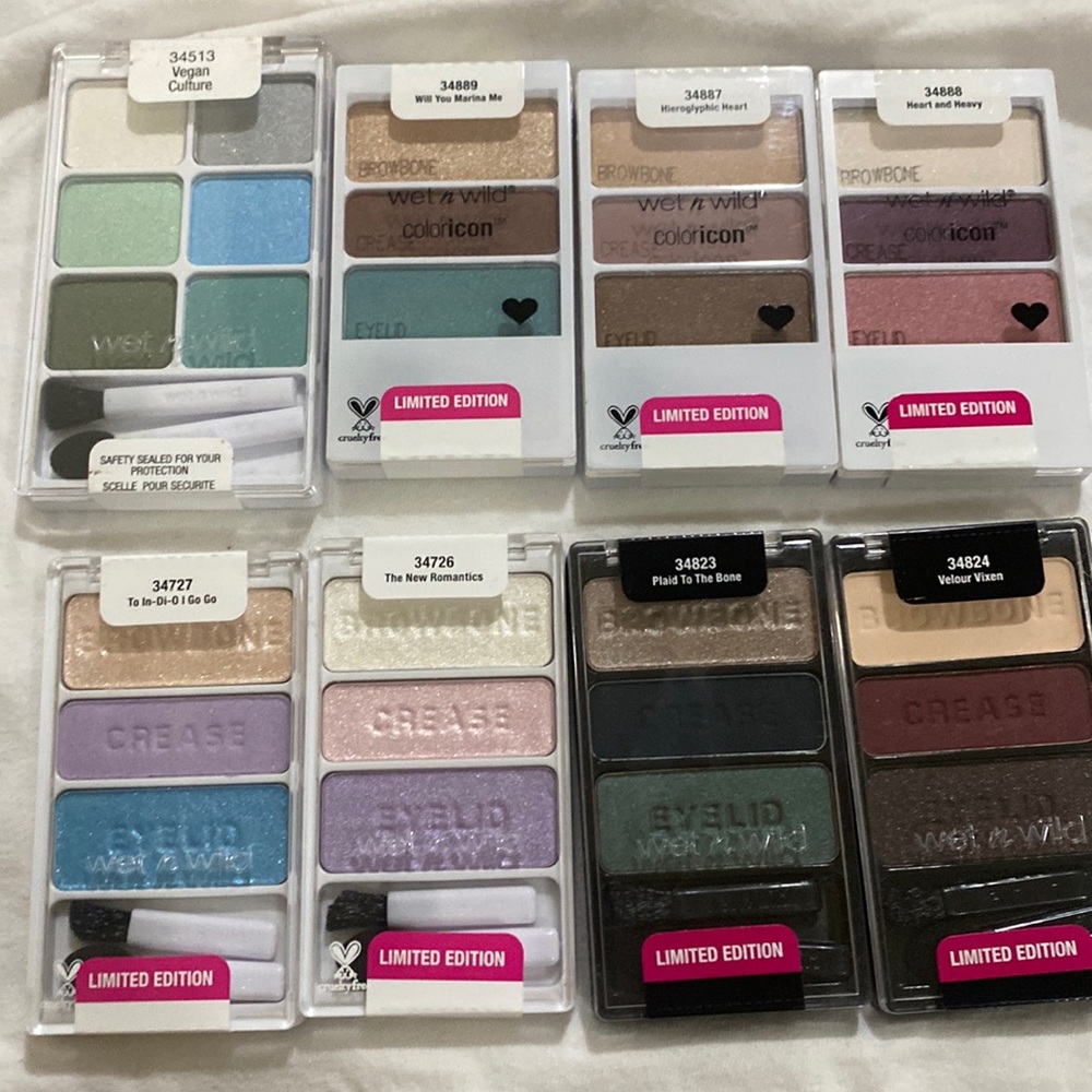 Wet n wild eyeshadow bundle